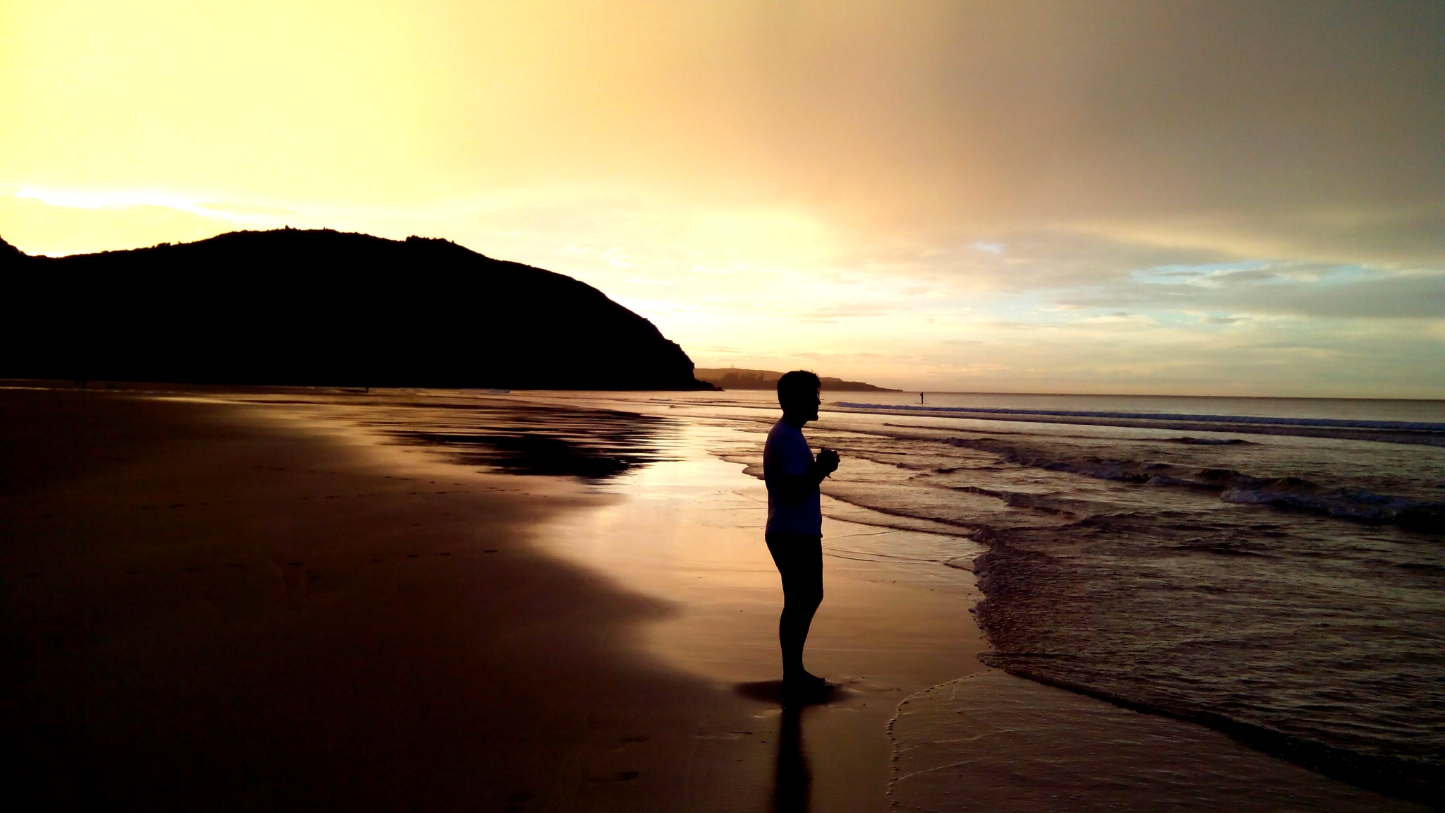 Sombras al atardecer